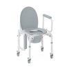 Medline, Drop-Arm Aluminum Commodes with Wheels, G1-506DWX1 - Image 3