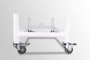 Duralife 3โณ Replacement Premium Locking Caster for mobility equipment and home care use.