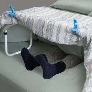 Parsons ComfortRise Bed Blanket Lift elevates bedding for home care comfort and mobility support.