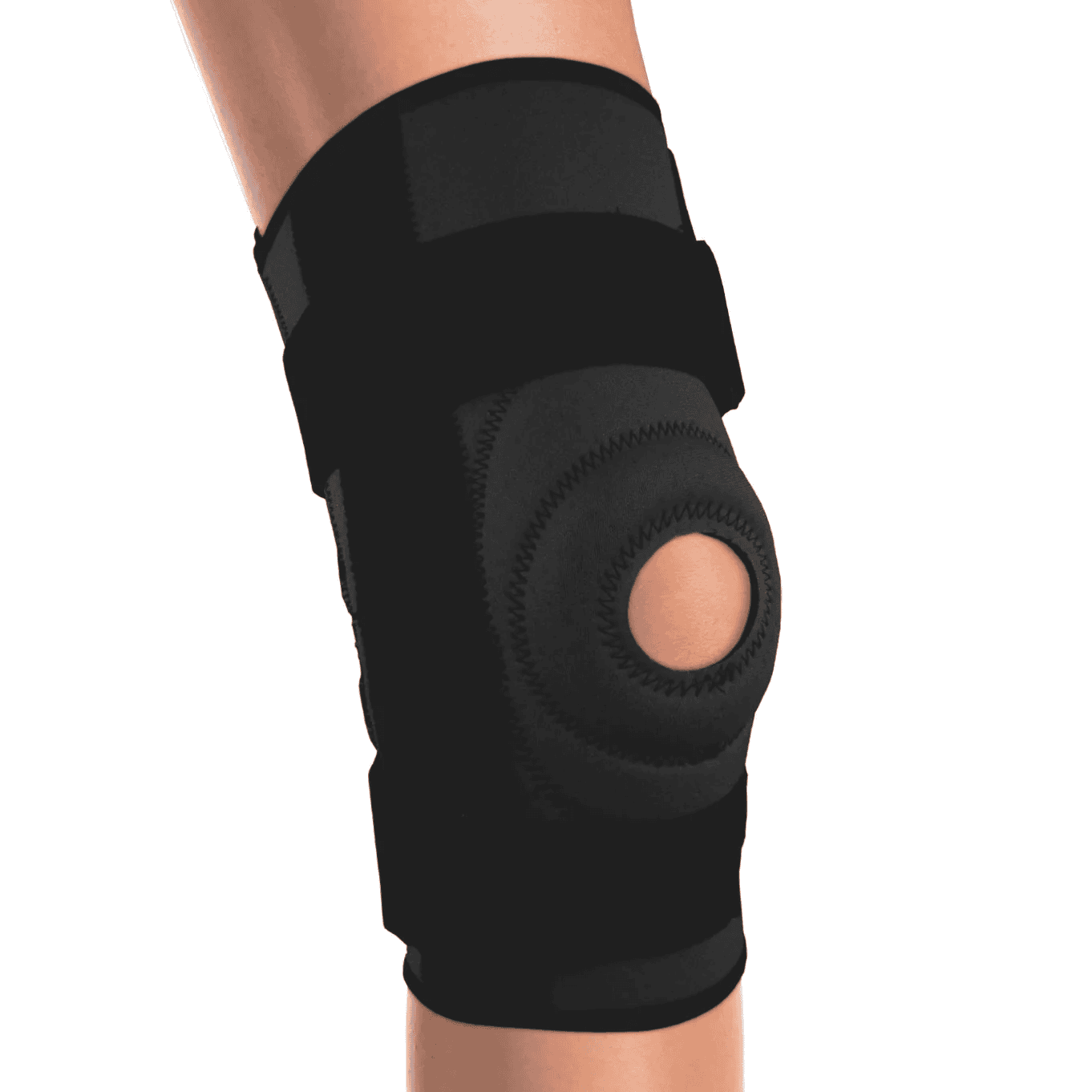 OTC Neoprene Knee Stabilizer 0308 with spiral stays for mobility and medical support.