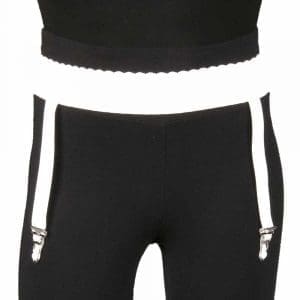Truform Lightweight Garter Belt 0762 close-up, white straps, for home care mobility support.