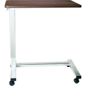 Drive Non-Tilt Overbed Table, height-adjustable, sturdy frame, for home care and mobility support.