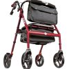 Drive, Hugo Elite Rolling walker with a Seat, 700-959, 700-961