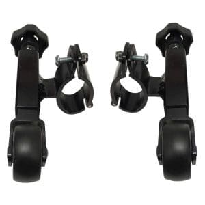 Drive 730-942 Slow-Down Brakes for training wheels, boosts mobility stability and safety. Black.