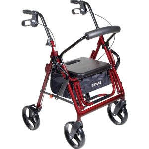 Drive, Duet Rollator/Transport Chair, 8" Casters, 795