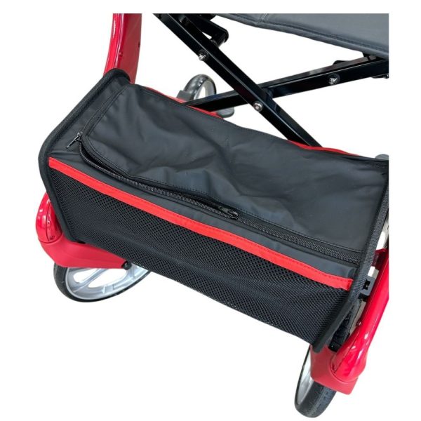 EZee Life, Folding Rollator Lightweight Adjustable Walker, CH2077, CH2078 - Image 2