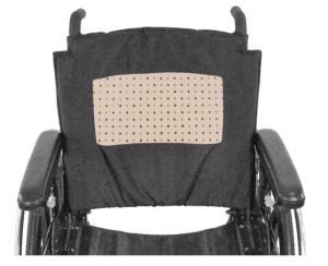 Nighthawk Adjustable Back wheelchair with ventilated cushion for mobility support and home care.