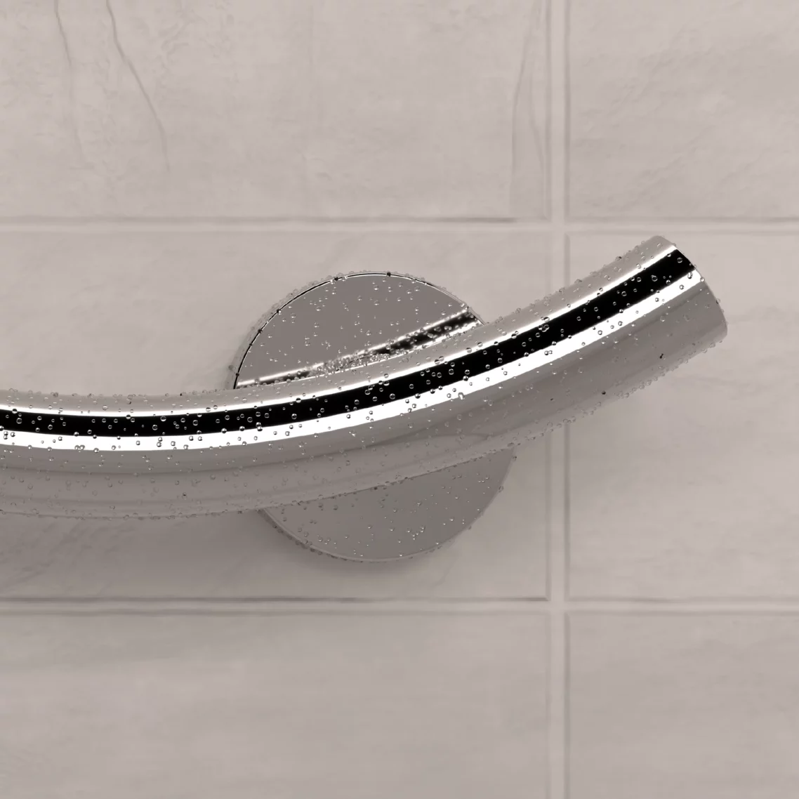 HealthCraft, Decorative Wave Grab Bars (Left & Right Orientation) - Image 2