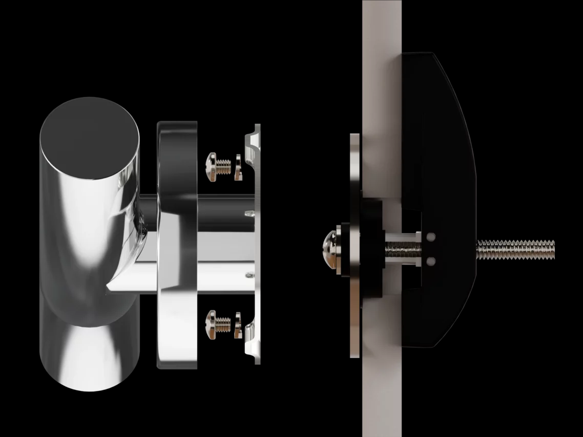 HealthCraft, Decorative Wave Grab Bars (Left & Right Orientation) - Image 3