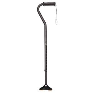 Drive, Airgo Comfort-Plus Cane with MiniQuad Ultra-stable Tip, 730-857