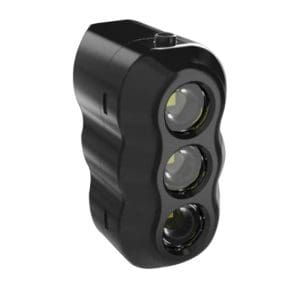Drive Apollo rechargeable LED safety light for mobility aids; ergonomic grip, home care safety.