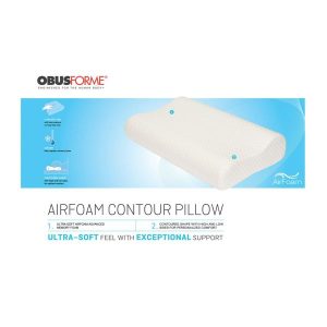 ObusForme, Airfoam Contour Memory Foam Pillow, PL-AFCT-ST