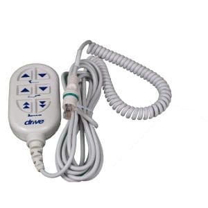 Drive Linak Hand Control Pendant 15005HCN-L, electric hospital bed remote for home care.