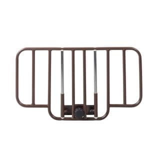 Drive 15561HRAIL Half Bed Rails, metal safety rails for home care mobility support.