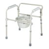 Drive, Folding Steel Commode with Deep Seat, 11148-1 - Image 2