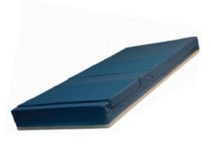 Permobil Acute Series foldable blue foam gym mat for home care mobility support.