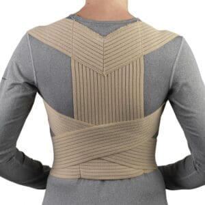 OTC Posture Support 2452 brace with adjustable straps for back alignment, mobility aid.