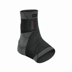 DonJoy StrapiLax Ankle Support: reinforced compression sleeve for ankle stability, mobility aid.