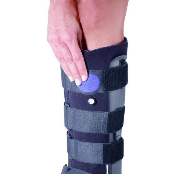 OTC Walker Boot Tall/Air 1793, black, for mobility support and injury recovery.