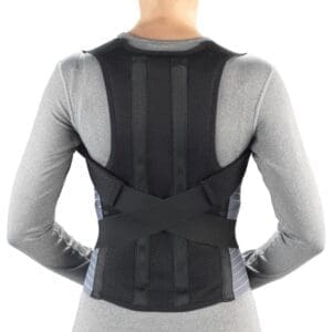 OTC Comfort Posture Brace with Rigid Stays, back support for mobility and home care use.