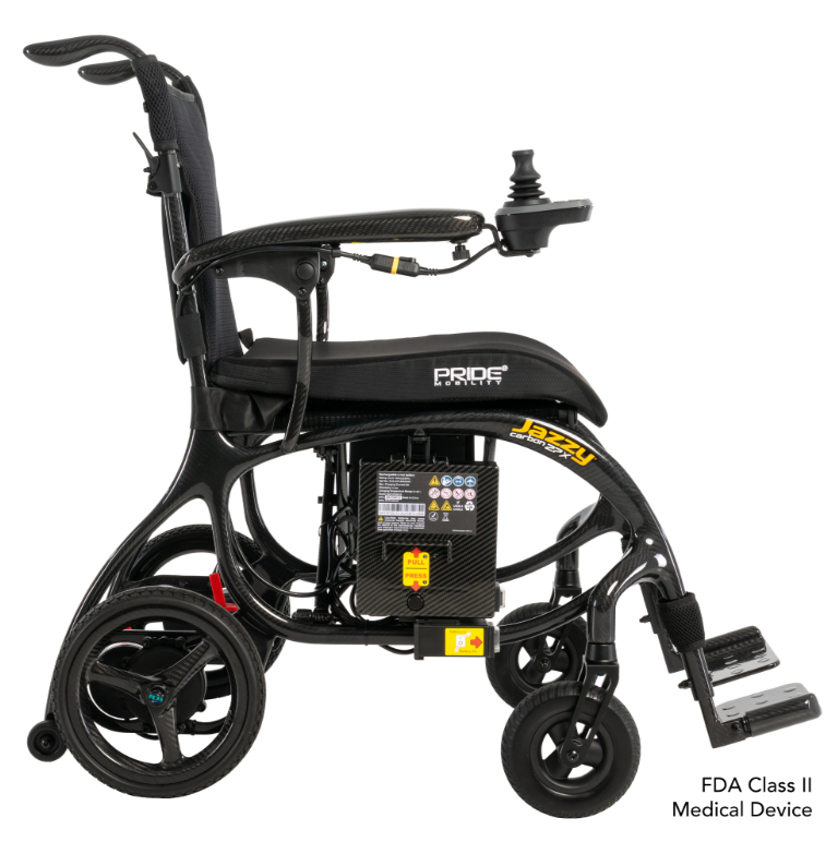 Pride, Jazzy Carbon 27X Power Wheelchair - Image 2