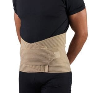 OTC Lumbosacral Support 2893 belt provides lower back support for mobility and home care needs.