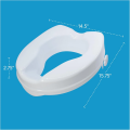 Carex, Safe-Lock 2-Inch Raised Toilet Seat, FGB81000 - Image 4