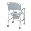Drive, Aluminum Shower Chair and Commode with Casters, 11114KD-1 - Image 3