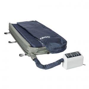 Drive PreserveTech LS9500N alternating pressure air mattress for bed sore prevention in home care.lateral rotation mattress system with air cells