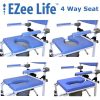 EZee Life, 18" Shower Commode with 4 Way Seat - Image 2