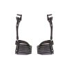 Invacare, Wheelchair Hemi Footrest, Composite Footplates And Heel Loops, 1 Pair, T93HCP