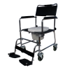 Artisan, 500AF Adjustable Frame Drop Arm Wheeled Commode - Image 3