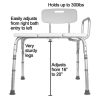 Carex, Bathtub Transfer Bench, FGB15300 - Image 4