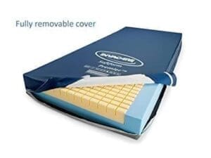 Invacare Softform Premier Bariatric Mattress with removable cover for home care comfort.