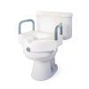 Medline, 5 Inch Raised Toilet Seat with Lock and Padded Arms, G4-502RX1 - Image 4