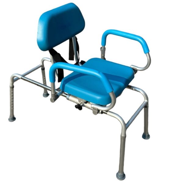 EZee Life, Sliding 360° Swivel Padded Transfer Bench, CH2076 - Image 7