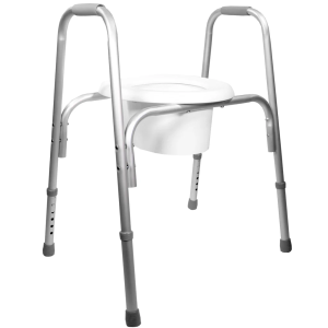 PCP, Extra-Wide Adjustable Raised Toilet Seat with Safety Frame, 7007-W