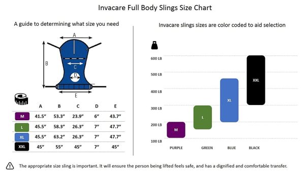 Invacare, Full Body Mesh Sling with Commode Opening - Image 5