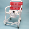 Duralife, Premium Open-Front Commode Shower Chair[