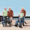 Drive, Hugo Navigator Side-Folding Rolling Walker & Transport Chair, 793-943 - Image 2