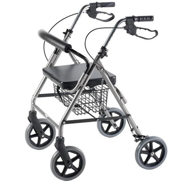 PCP, Rollator with Curved Backrest, 5313