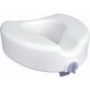 Drive, Premium Plastic, Raised, Elongated Toilet Seat with Lock, 12014 & 12013