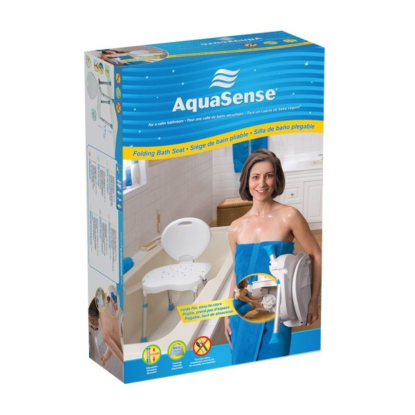 Drive, AquaSense Ergonomic Folding Bath Seat, 770-525 - Image 2