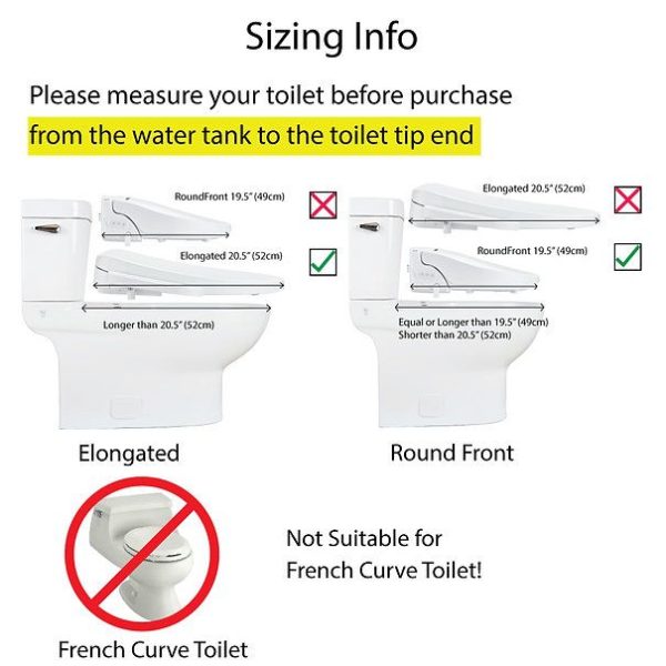 CleanTouch, CT 7200 Series Premium Plus Line Bidet, CT-7200 - Image 9