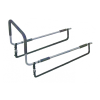 Maple Leaf, Assist Bedrail Chrome with Adjustable Straps - Image 2