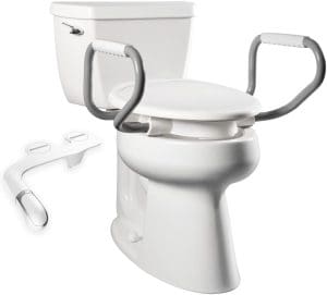 Bemis, Clean Shield™ Elevated Toilet Seat 3", 7YE05310TSS 000