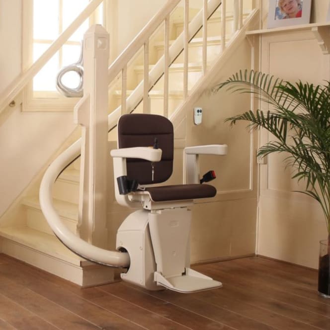 Handicare Freecurve Curved Stair lift