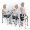Drive, Deluxe Folding Walker, Two Button, 10200-1 - Image 3