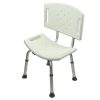 EZee Life, Tool Free Bath Bench with Back