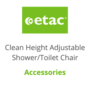 Etac, Accessories for Clean Height Adjustable Shower/Toilet Chair